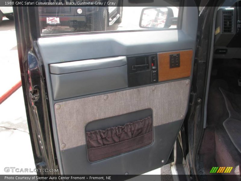 Black/Gunmetal Gray / Gray 1988 GMC Safari Conversion Van