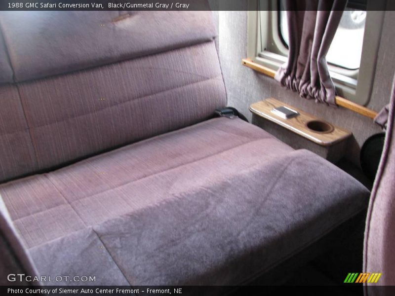 Black/Gunmetal Gray / Gray 1988 GMC Safari Conversion Van