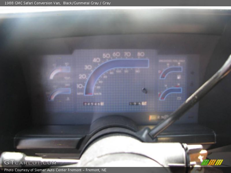 Black/Gunmetal Gray / Gray 1988 GMC Safari Conversion Van