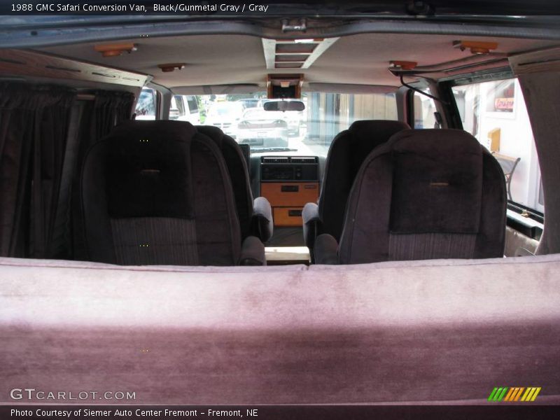 Black/Gunmetal Gray / Gray 1988 GMC Safari Conversion Van
