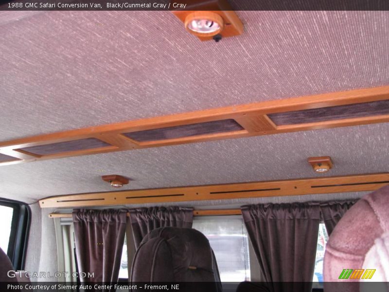 Black/Gunmetal Gray / Gray 1988 GMC Safari Conversion Van
