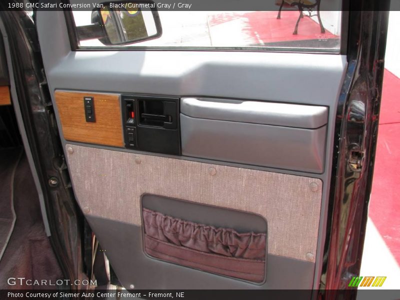 Black/Gunmetal Gray / Gray 1988 GMC Safari Conversion Van