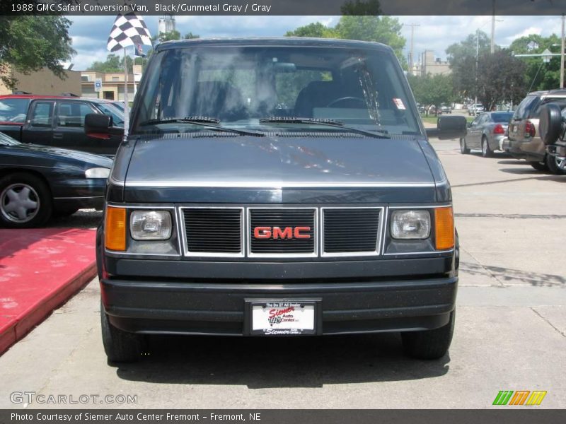 Black/Gunmetal Gray / Gray 1988 GMC Safari Conversion Van