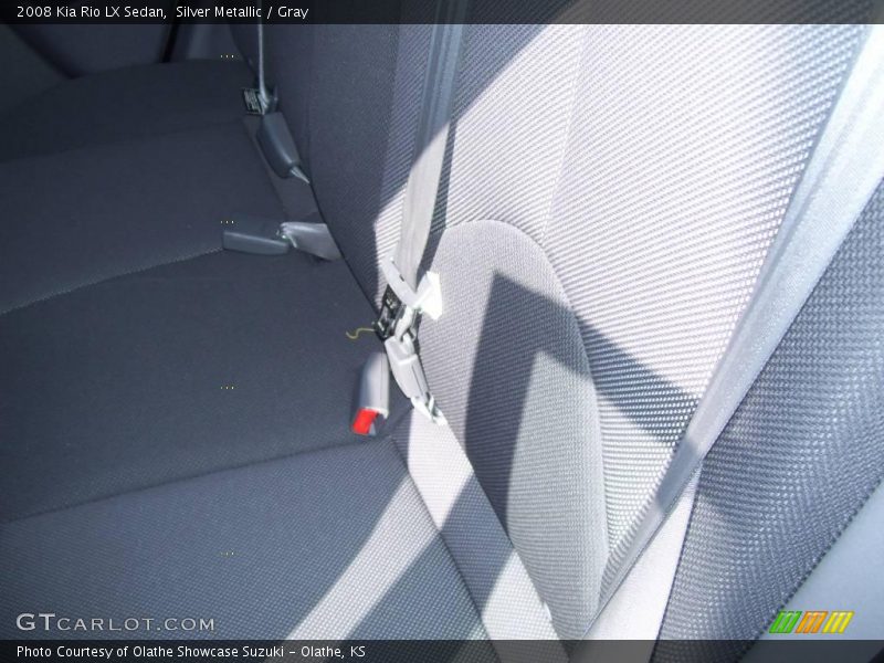 Silver Metallic / Gray 2008 Kia Rio LX Sedan