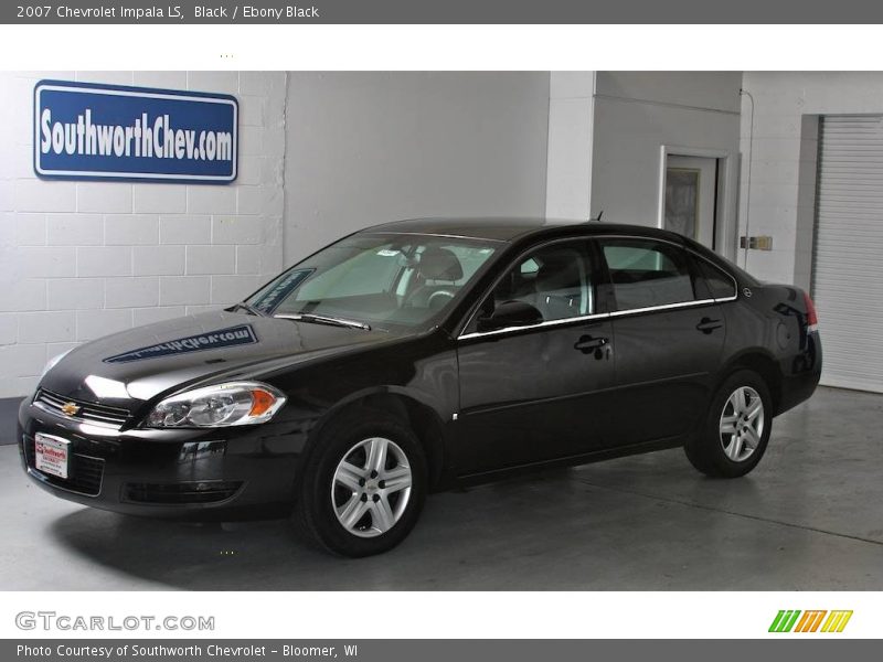 Black / Ebony Black 2007 Chevrolet Impala LS