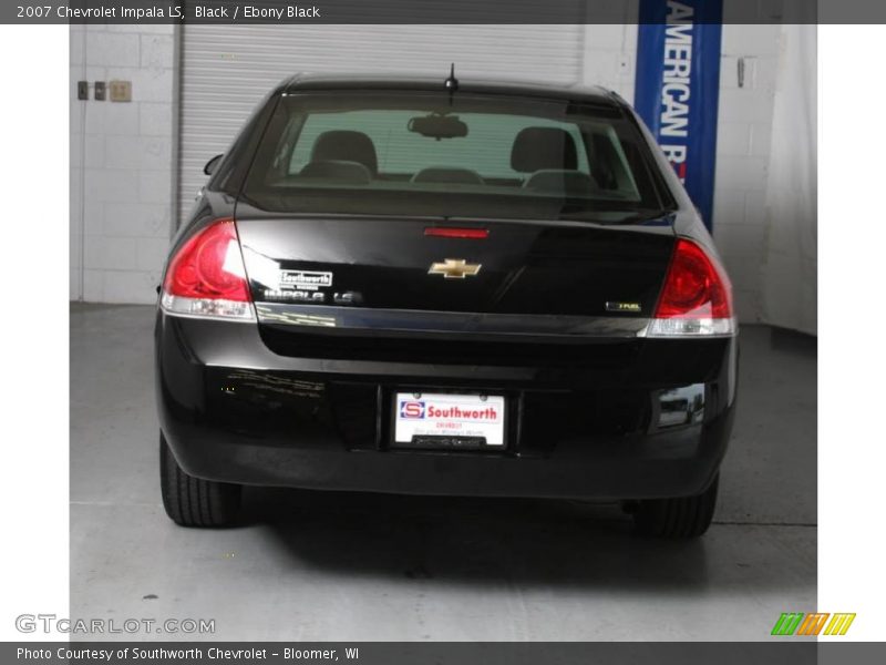 Black / Ebony Black 2007 Chevrolet Impala LS
