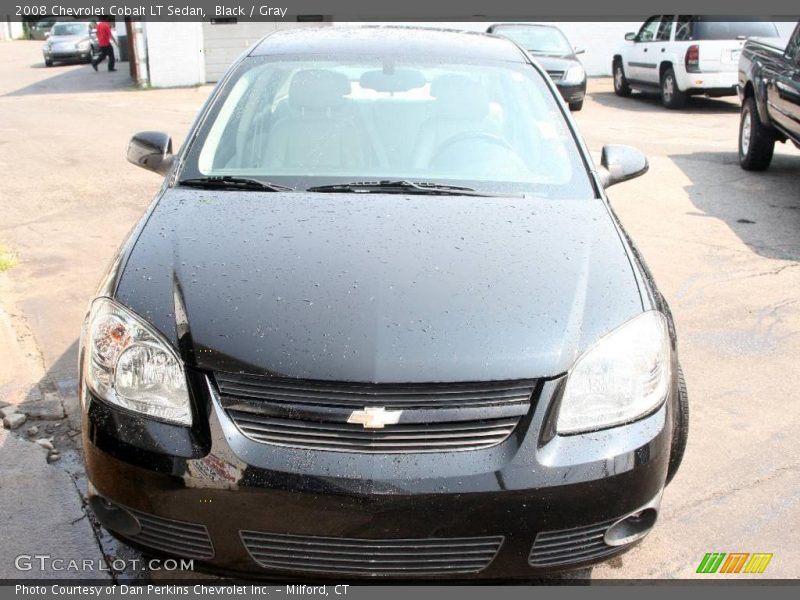 Black / Gray 2008 Chevrolet Cobalt LT Sedan
