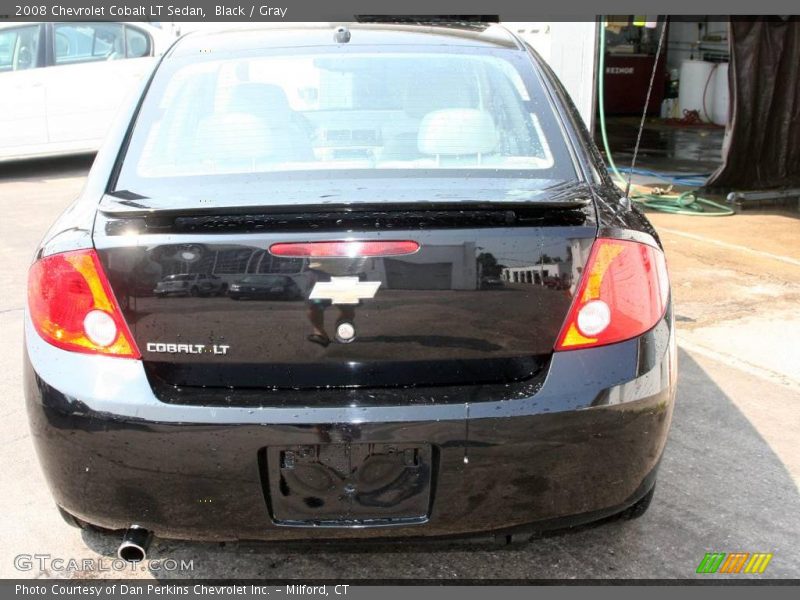 Black / Gray 2008 Chevrolet Cobalt LT Sedan