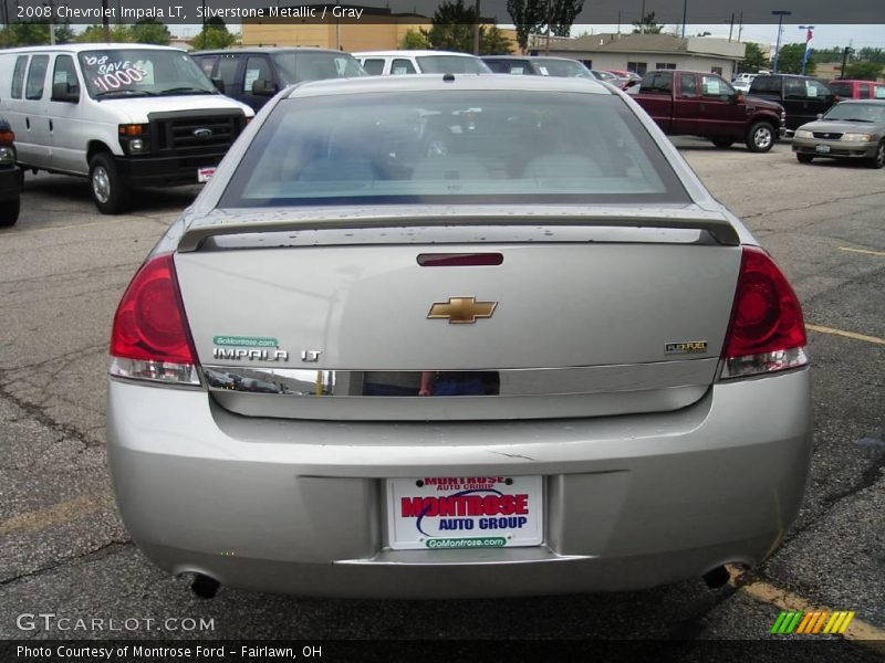 Silverstone Metallic / Gray 2008 Chevrolet Impala LT