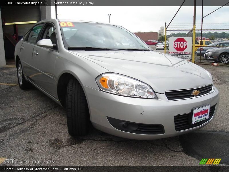 Silverstone Metallic / Gray 2008 Chevrolet Impala LT