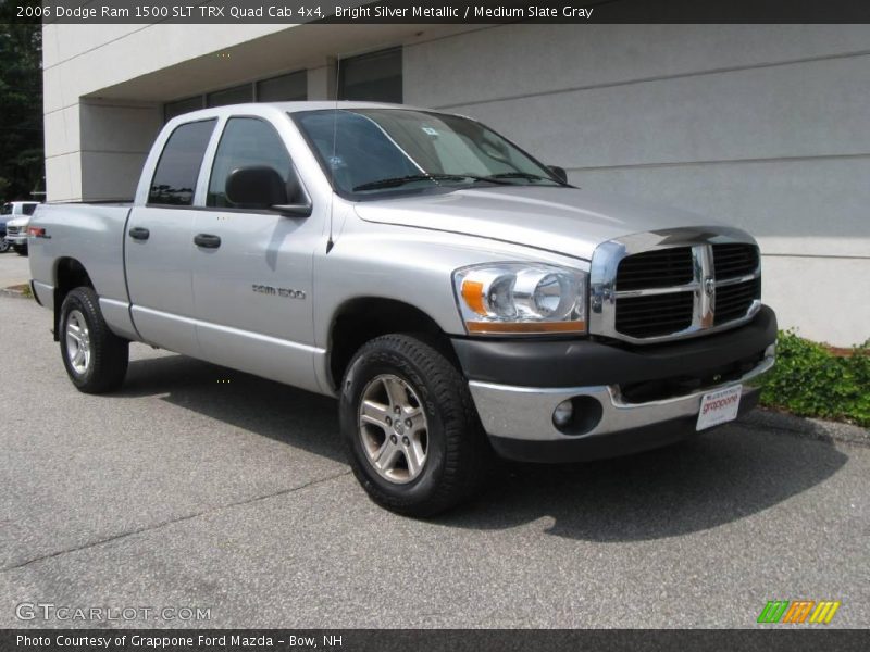 Bright Silver Metallic / Medium Slate Gray 2006 Dodge Ram 1500 SLT TRX Quad Cab 4x4