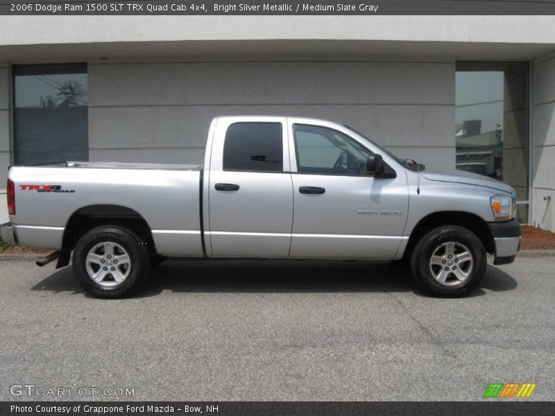 Bright Silver Metallic / Medium Slate Gray 2006 Dodge Ram 1500 SLT TRX Quad Cab 4x4