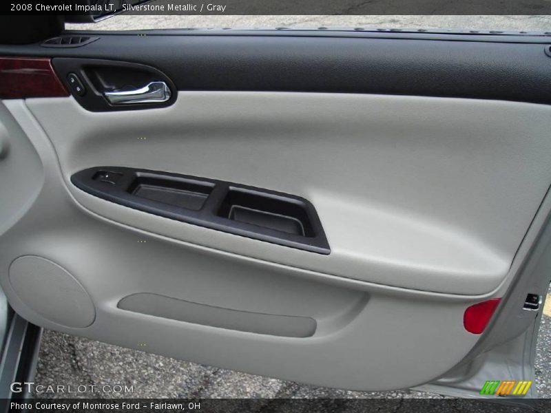Silverstone Metallic / Gray 2008 Chevrolet Impala LT