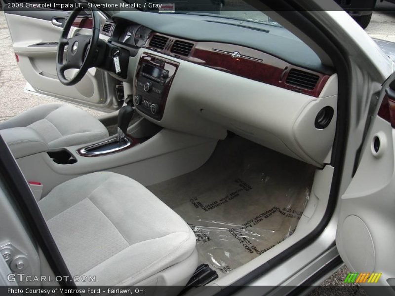 Silverstone Metallic / Gray 2008 Chevrolet Impala LT