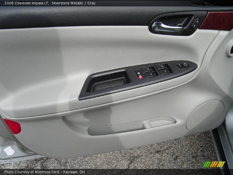 Silverstone Metallic / Gray 2008 Chevrolet Impala LT