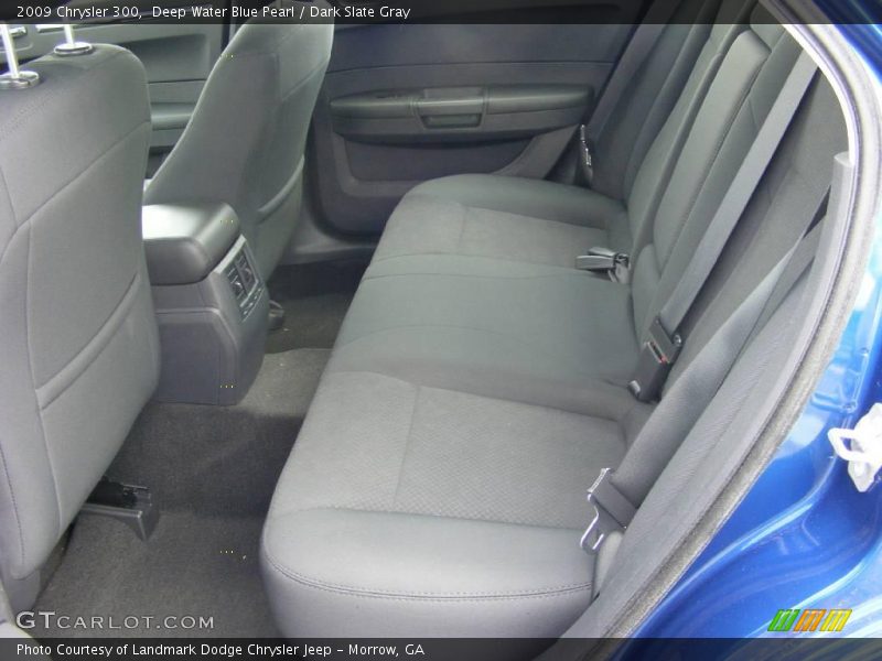 Deep Water Blue Pearl / Dark Slate Gray 2009 Chrysler 300