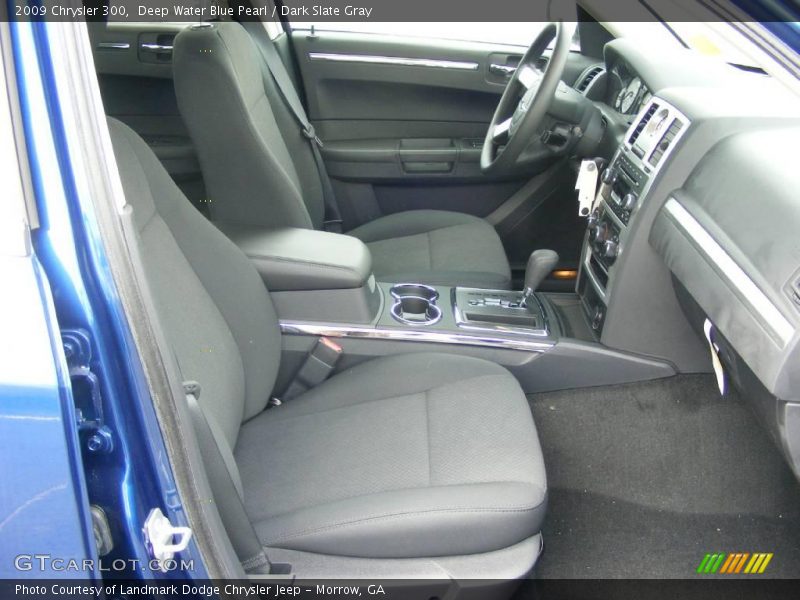 Deep Water Blue Pearl / Dark Slate Gray 2009 Chrysler 300