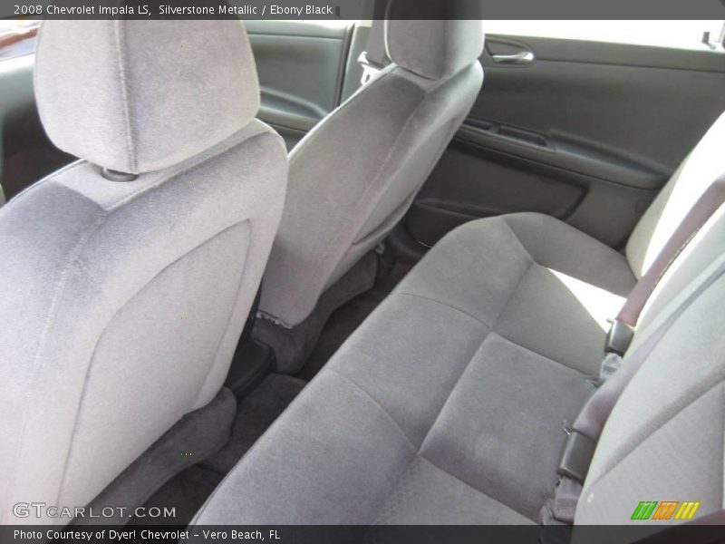Silverstone Metallic / Ebony Black 2008 Chevrolet Impala LS