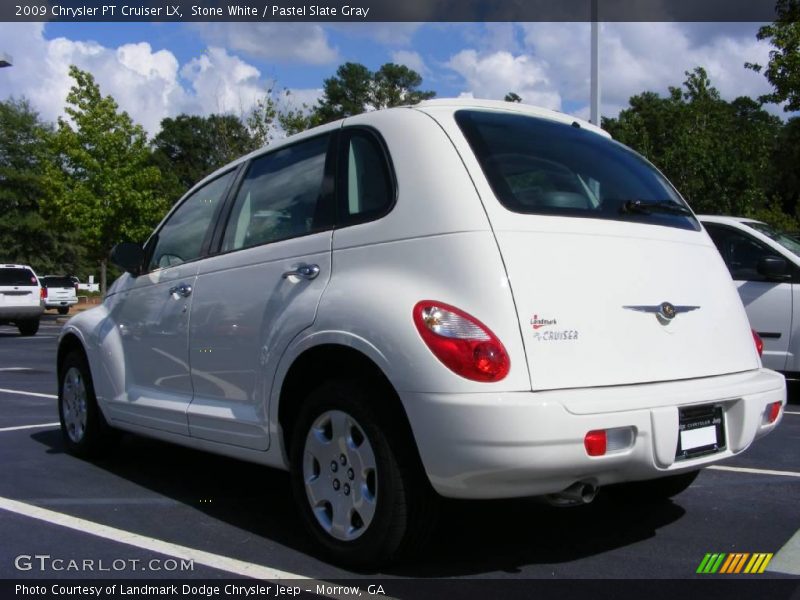 Stone White / Pastel Slate Gray 2009 Chrysler PT Cruiser LX
