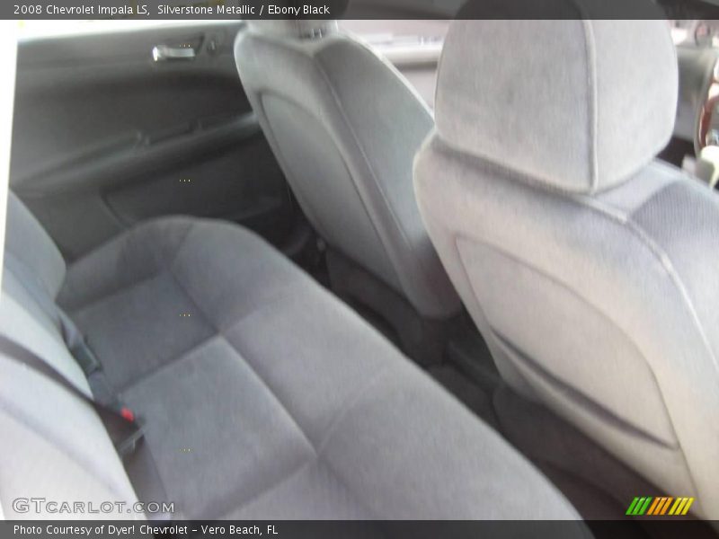 Silverstone Metallic / Ebony Black 2008 Chevrolet Impala LS