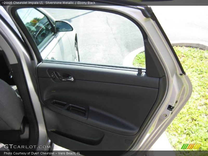 Silverstone Metallic / Ebony Black 2008 Chevrolet Impala LS