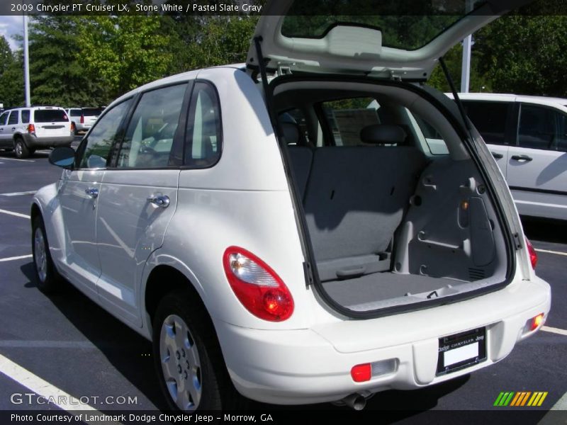 Stone White / Pastel Slate Gray 2009 Chrysler PT Cruiser LX