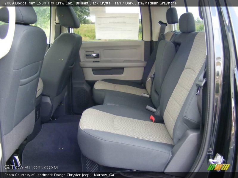Brilliant Black Crystal Pearl / Dark Slate/Medium Graystone 2009 Dodge Ram 1500 TRX Crew Cab