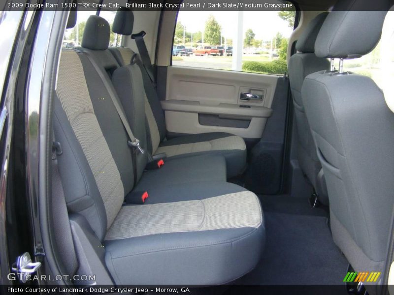Brilliant Black Crystal Pearl / Dark Slate/Medium Graystone 2009 Dodge Ram 1500 TRX Crew Cab