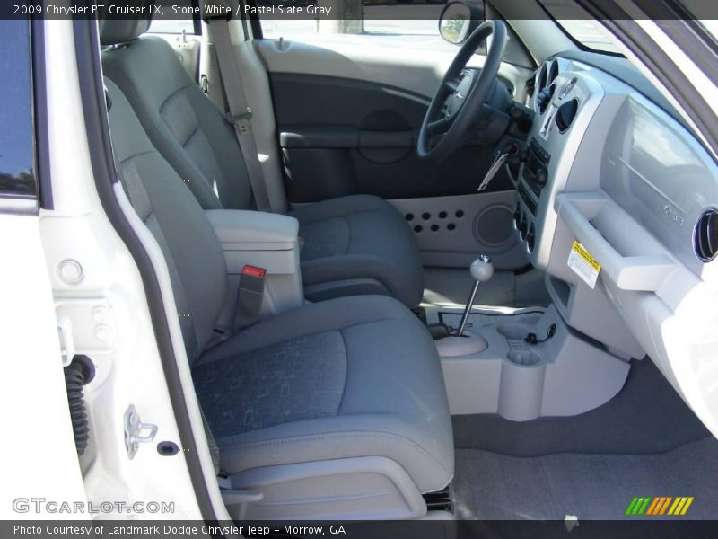 Stone White / Pastel Slate Gray 2009 Chrysler PT Cruiser LX