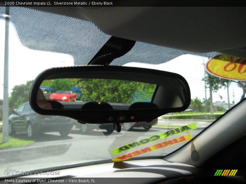 Silverstone Metallic / Ebony Black 2008 Chevrolet Impala LS