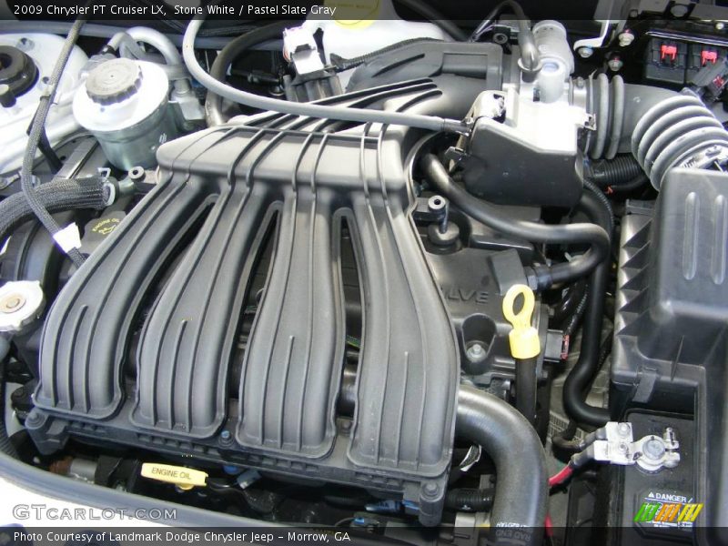 Stone White / Pastel Slate Gray 2009 Chrysler PT Cruiser LX
