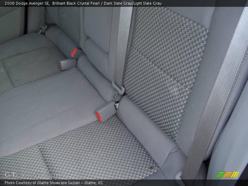 Brilliant Black Crystal Pearl / Dark Slate Gray/Light Slate Gray 2008 Dodge Avenger SE