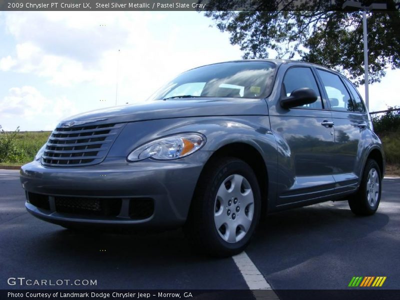 Steel Silver Metallic / Pastel Slate Gray 2009 Chrysler PT Cruiser LX