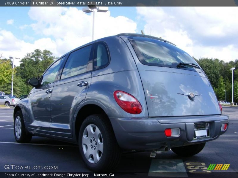 Steel Silver Metallic / Pastel Slate Gray 2009 Chrysler PT Cruiser LX