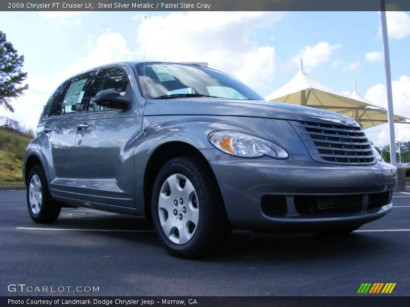 Steel Silver Metallic / Pastel Slate Gray 2009 Chrysler PT Cruiser LX
