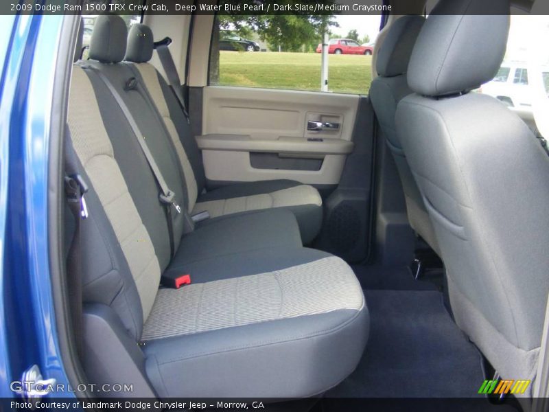 Deep Water Blue Pearl / Dark Slate/Medium Graystone 2009 Dodge Ram 1500 TRX Crew Cab