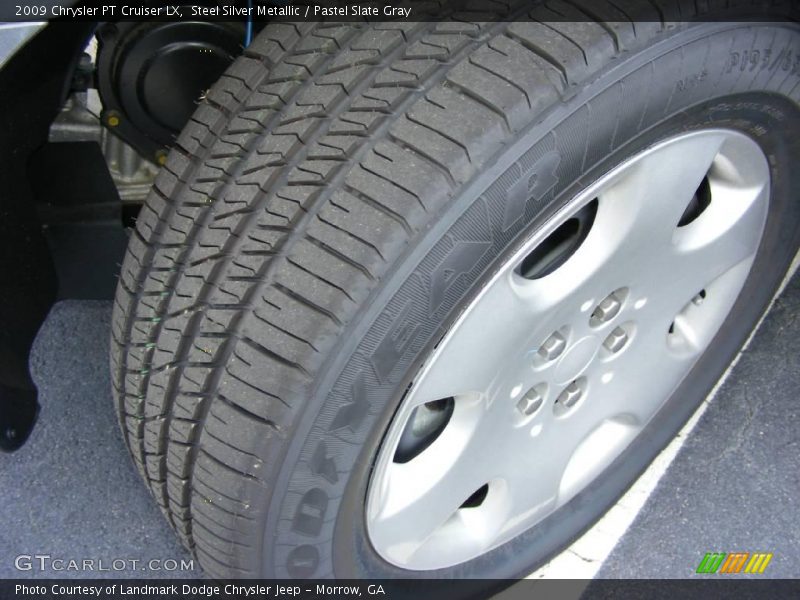 Steel Silver Metallic / Pastel Slate Gray 2009 Chrysler PT Cruiser LX