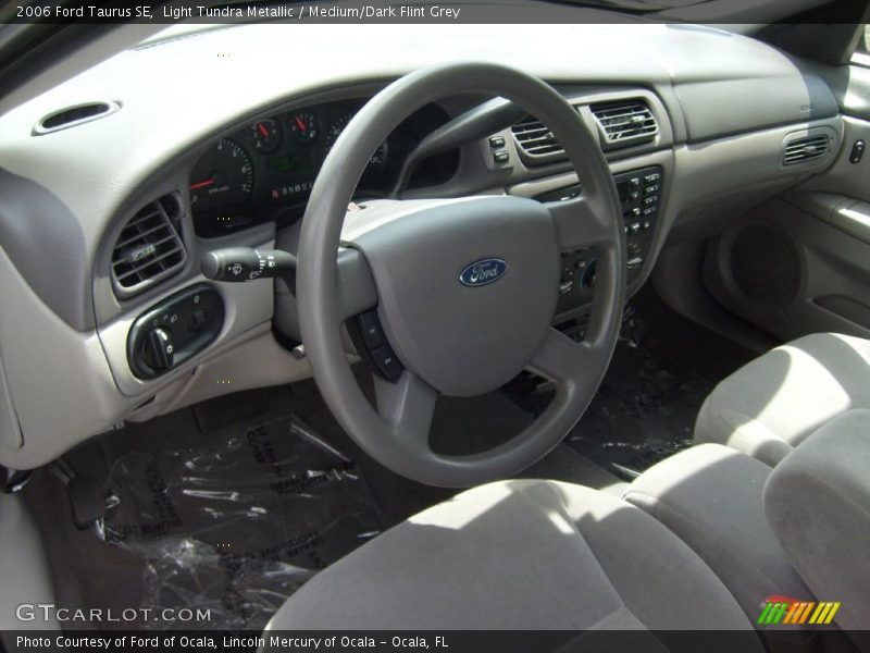 Light Tundra Metallic / Medium/Dark Flint Grey 2006 Ford Taurus SE