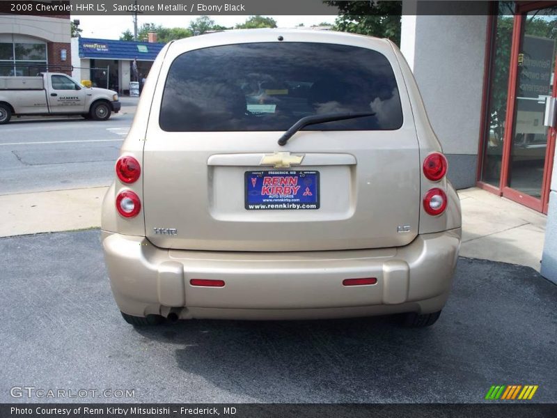 Sandstone Metallic / Ebony Black 2008 Chevrolet HHR LS