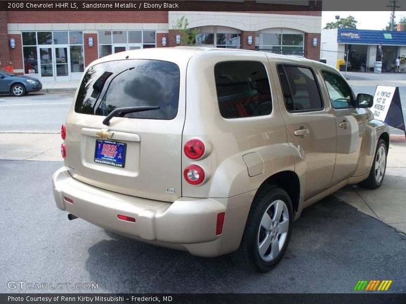 Sandstone Metallic / Ebony Black 2008 Chevrolet HHR LS