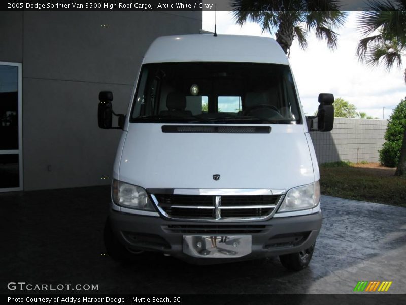 Arctic White / Gray 2005 Dodge Sprinter Van 3500 High Roof Cargo