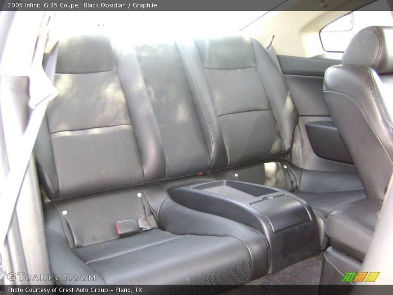 Black Obsidian / Graphite 2005 Infiniti G 35 Coupe