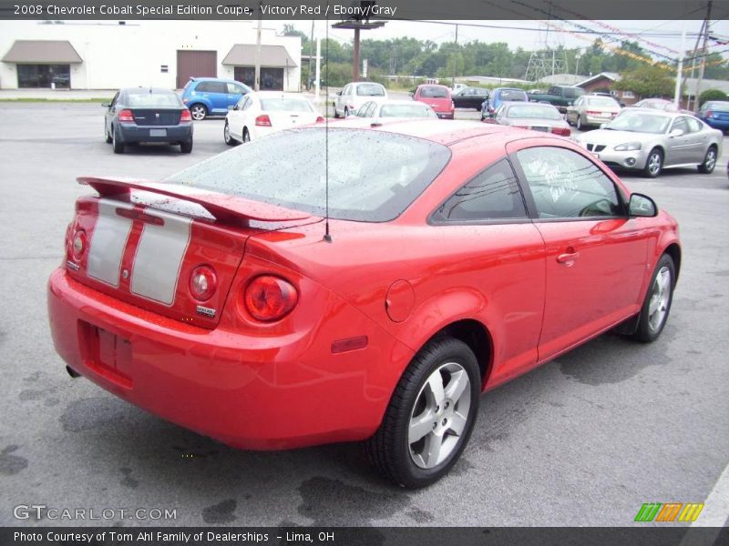 Victory Red / Ebony/Gray 2008 Chevrolet Cobalt Special Edition Coupe
