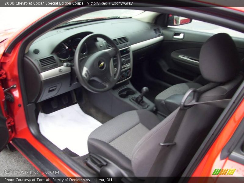 Victory Red / Ebony/Gray 2008 Chevrolet Cobalt Special Edition Coupe
