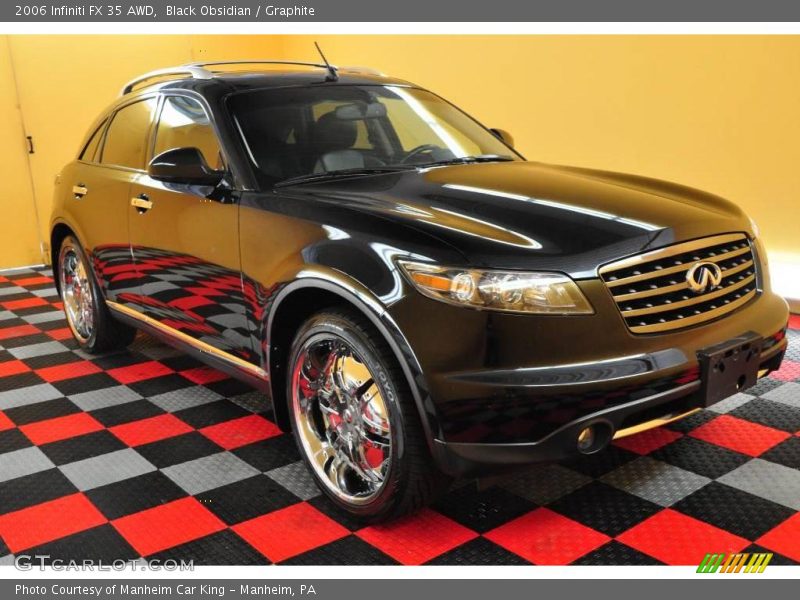 Black Obsidian / Graphite 2006 Infiniti FX 35 AWD