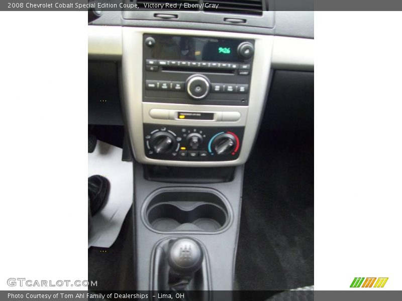 Victory Red / Ebony/Gray 2008 Chevrolet Cobalt Special Edition Coupe