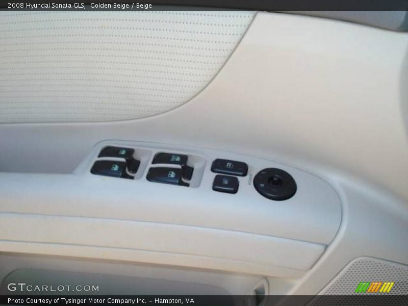 Golden Beige / Beige 2008 Hyundai Sonata GLS