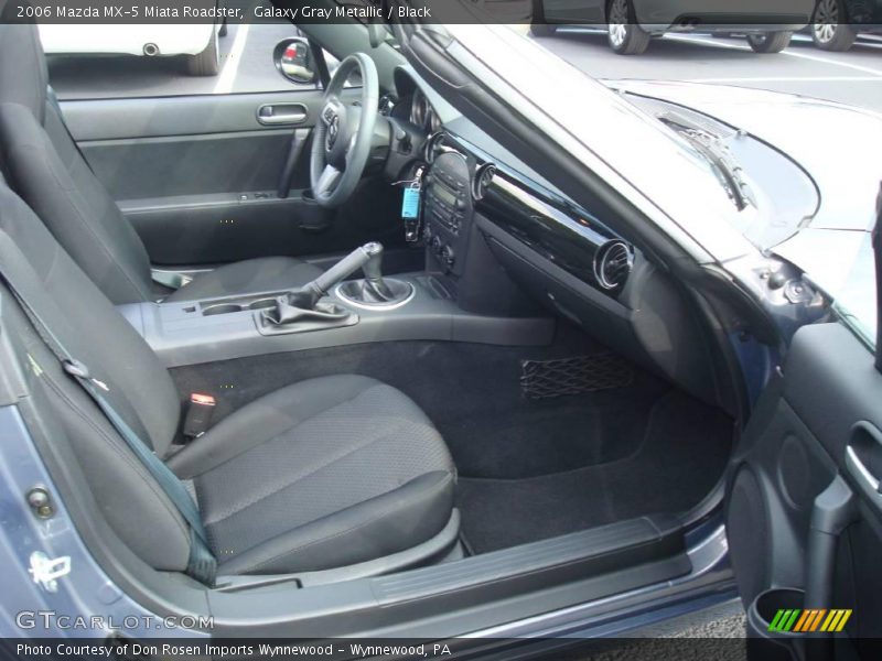 Galaxy Gray Metallic / Black 2006 Mazda MX-5 Miata Roadster
