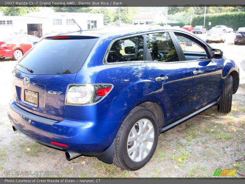 Electric Blue Mica / Black 2007 Mazda CX-7 Grand Touring AWD