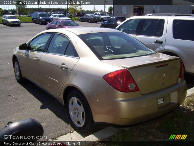 Sedona Beige Metallic / Light Taupe 2006 Pontiac G6 Sedan
